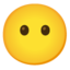 Download Face Without Mouth emoji, Google style