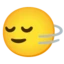 Head Shaking Horizontally emoji, Google design