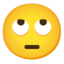 Face with Rolling Eyes on Google