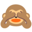 See-no-evil Monkey emoji, Google design