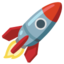 Download Rocket emoji, Google style