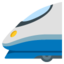 Download High-speed Train emoji, Google style