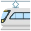 Light Rail emoji on Android