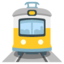 Download Tram emoji, Google style