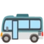 Bus emoji on Android