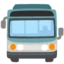 Oncoming Bus emoji on Android