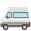 Minibus emoji on Android