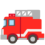 Fire Engine emoji, Google design