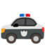 Police Car emoji, Google design