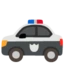 Police Car emoji on Android