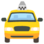 Oncoming Taxi emoji, Google design