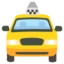 Oncoming Taxi emoji on Android