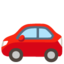 Automobile emoji, Google design