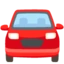 Oncoming Automobile emoji on Android