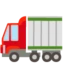Articulated Lorry emoji on Android
