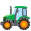 Tractor emoji on Android