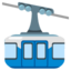 Download Mountain Cableway emoji, Google style