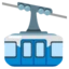 Mountain Cableway emoji on Android