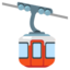 Download Aerial Tramway emoji, Google style