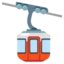 Aerial Tramway emoji on Android