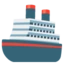 Ship emoji, Google design