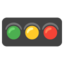 Download Horizontal Traffic Light emoji, Google style