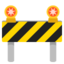 Construction emoji, Google design