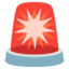 Download Police Car Light emoji, Google style