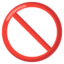 Download Prohibited emoji, Google style