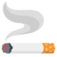 Cigarette emoji, Google design