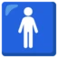 Men’s Room emoji, Google design
