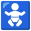 Baby Symbol emoji, Google design