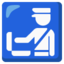 Download Customs emoji, Google style