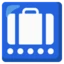 Baggage Claim emoji, Google design