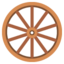 Wheel emoji, Google design