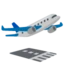 Airplane Departure emoji, Google design
