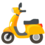 Motor Scooter emoji, Google design