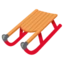 Sled emoji on Android