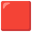 Red Square emoji, Google design