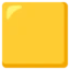 Yellow Square emoji, Google design