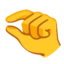 Pinching Hand emoji on Android