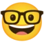 Nerd Face emoji on Android