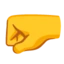 Left-facing Fist emoji on Android