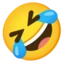 Rolling on the Floor Laughing emoji, Google design
