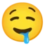 Drooling Face emoji on Android