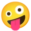 Zany Face emoji on Android