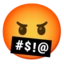 Face with Symbols on Mouth emoji on Android