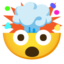 Download Exploding Head emoji, Google style