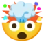Exploding Head emoji on Android