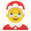 Mrs. Claus emoji, Google design